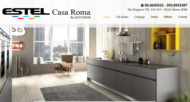 Realizzazione sito web Estel Casa Roma