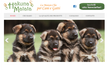 Hakuna Matata - <p>Hakuna Matata &egrave; la maison chic per animali, e si preoccupa di offrire prodotti delle migliori marche e di altissima qualit&agrave;.</p>
