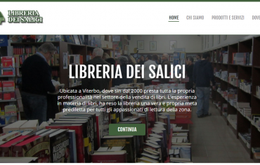 Libreria dei Salici - <p>La Libreria dei Salici a Viterbo offre su 280 mq un vasto assortimento di narrativa, saggi sulle pi&ugrave; svariate discipline, libri per bambini e ragazzi, audiolibri, libri in lingua originale, codici e libri per concorsi, libri rari ed esauriti.</p>
