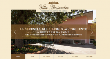 Realizzazione sito web Villa Alessandra - Residence Soggiorno Per Anziani