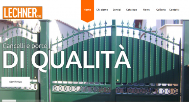 Realizzazione sito web Lechner -  Pronto Intervento Fabbro, Porte Blindate, Infissi