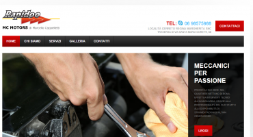 Realizzazione sito web MC Motors - Autofficina Nettuno