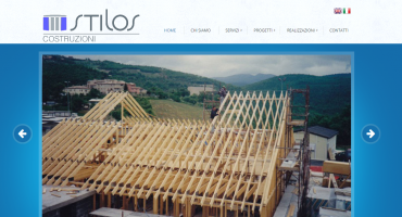 Realizzazione sito web Stilos Costruzioni