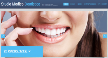 Realizzazione sito web Dentista Luce - Ortodonzia, Endodonzia, Pedodonzia