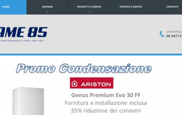 Same 85 - <p>Same 85 vende e fa assistenza su caldaie, climatizzatori e apparecchiature per il riscaldamento.&nbsp;</p>
