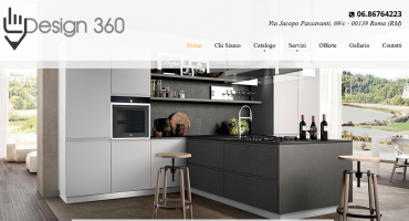 Realizzazione sito web Design 360 - Arredamento e Cucine