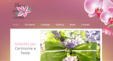 Realizzazione sito web Flower Garden - Giardinaggio e Composizioni Floreali
