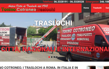 Traslochi Cotroneo - <p>Il nuovo sito di Tonino Cotroneo, con un occhio particolare ai traslochi, ma che comprende tutte le attivit&agrave; della ditta.</p>
