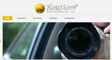 Realizzazione sito web Agenzie Investigative Roma - Tony Ponzi