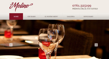 Realizzazione sito web Ristorante Pizzeria Il Molino Viterbo