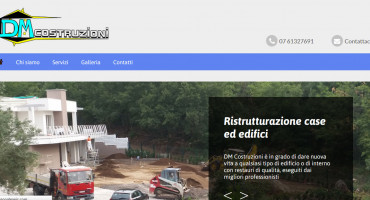 Realizzazione sito web DM Costruzioni S.r.l.