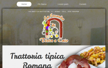 La locanda di Tizia e Caio - <p>La Locanda di Tizia e Caio &egrave; una trattoria tipica romana, che ad un menu della tradizione affianca anche una vasta offerta di piatti di pesce e di pizze napoletane.</p>
