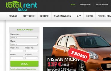 Total Rent - <p>Total Rent Italia noleggia a lungo termine ai privati tutte le auto, moto e veicoli commerciali presenti attualmente in commercio.</p>
