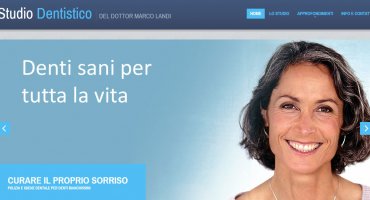 Realizzazione sito web Studio dentistico del Dottor Landi