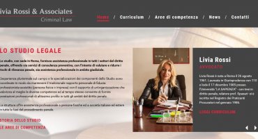 Realizzazione sito web Avvocato Livia Rossi