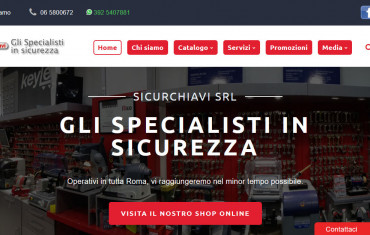 Sicurchiavi - <p>Sicurchiavi si occupa di tutto quello che riguarda la sicurezza: porte blindate, serrature con cilindro europeo, duplicazione chiavi, sistemi di allarme, telecamere di sorveglianza.</p>
