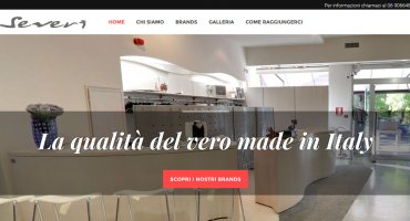Realizzazione sito web Severi Abbigliamento