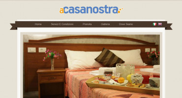 Realizzazione sito web Guest House Roma - A Casa Nostra