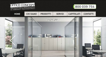 Realizzazione sito web Pareti Divisorie per Ufficio - Office Concept