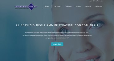 Realizzazione sito web Gestione Interventi Tecnici - Servizi Immobiliari Integrati