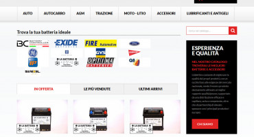 Realizzazione sito web Ecommerce La Batteria