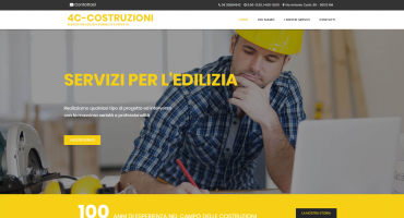 Realizzazione sito web 4c-costruzioni