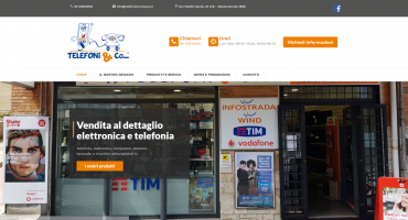 Realizzazione sito web Telefoni & Co.