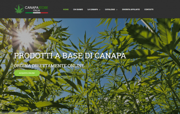 Canapa Store Italia - Canapa Store Italia è tra i primi distributori italiani specializzati in articoli di canapa tra gastronomia, drink, gadget, benessere, prodotti per fumatori, abbigliamento e tanto altro, sempre con un ampia scelta alla portata di ogni tipo di cliente e per ogni età.