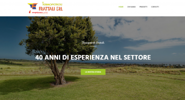 Realizzazione sito web Termopetroli Frattali