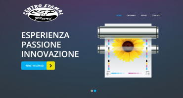 Realizzazione sito web Centro Stampa Puri