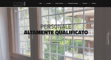 Realizzazione sito web Citti Serramenti - Porte e Finestre