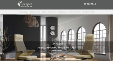 Realizzazione sito web TS Project spazio e forma