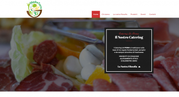 Realizzazione sito web La Prima Eventi e Catering