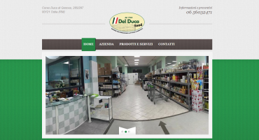 Realizzazione sito web Del Duca Services