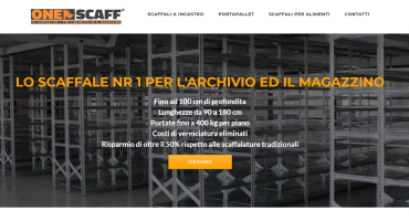 Realizzazione sito web Scaffalature Metalliche