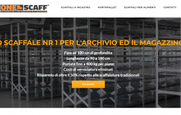 Scaffalature Metalliche - <p>Realizzazione del sito web di scaffalaturemetalliche.it, un&#39;azienda che offre i migliori scaffali metallici presenti sul mercato italiano.</p>
