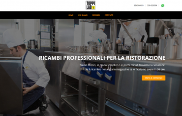 Ricambi per Ristorazione  - <p>Realizzazione del sito web di www.ricambiristorazione.it&nbsp;un&#39;azienda che offre attrezzature e arredi per la ristorazione professionale.</p>
