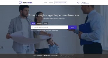 Realizzazione sito web Homechain il portale degli agenti immobiliari