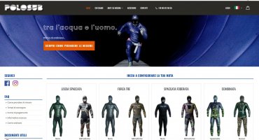 Realizzazione sito web Polo Sub