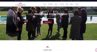 Realizzazione sito web Formazione Wedding di Angela Bartolomeo