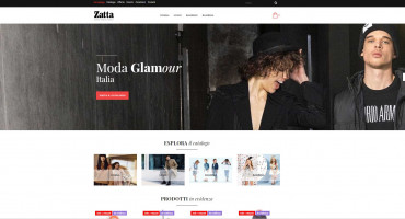 Realizzazione sito web Zatta Shopping