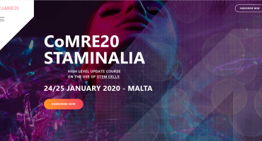 Realizzazione sito web CoMRE20 Staminalia