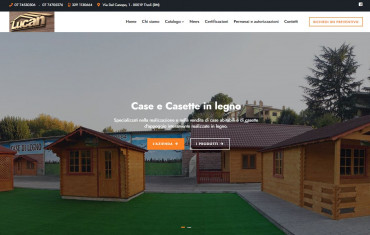 Case di Legno Lucan  - Lucan Legnami  è specializzata nella realizzazione e nella vendita di case abitabili e di casette d’appoggio interamente realizzate in legno. 