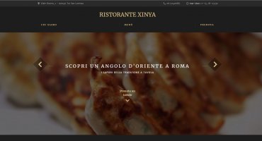Realizzazione sito web Ristornate Xinya