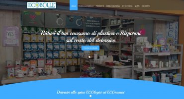 Realizzazione sito web Ecobolle Ostia Ponente