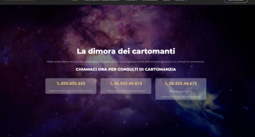 Realizzazione sito web La Dimora dei Cartomanti