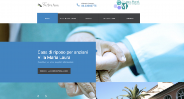 Realizzazione sito web Villa Maria Laura