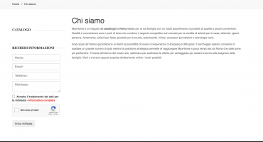 Realizzazione sito web maxhomecasalinghi.it/