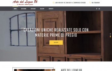 Arte del Legno 86 - La Falegnameria Arte del Legno 86 affonda le sue radici direttamente nella ricchezza della tradizione di un materiale largamente utilizzato come il legno. Ogni manufatto, dalle porte ai rivestimenti interni, fino al mobilio, è curato in ogni minimo dettaglio, interamente costituito del legno più fine e perfettamente corrispondente ai desideri e alle esigenze del Cliente.