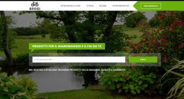 Realizzazione sito web brogiostore.it/